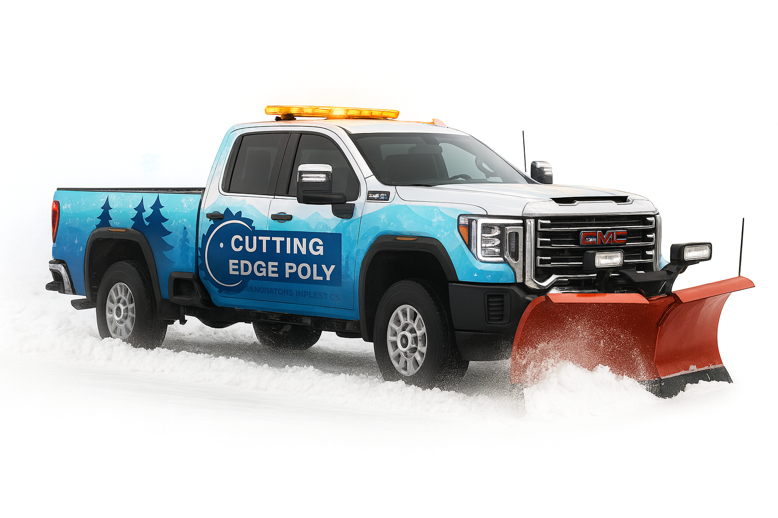 Snow Plow Poly Cutting Edge