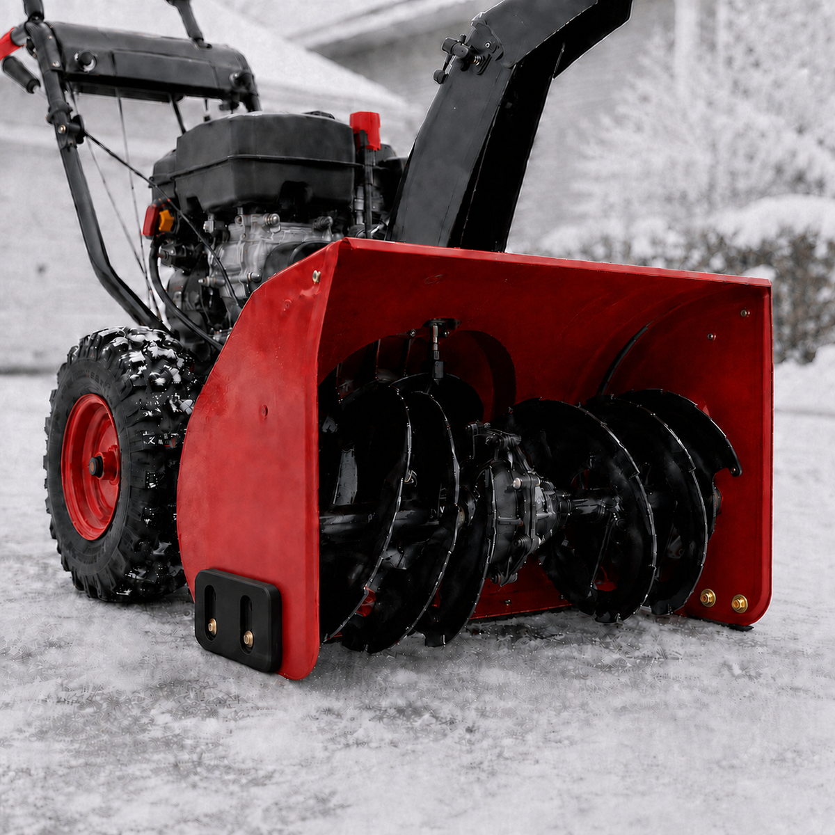 Cutting Edge Poly UHMW Snow Blower Skid Shoes, set of two with hardware for blowers with 2.5" bolt spacing