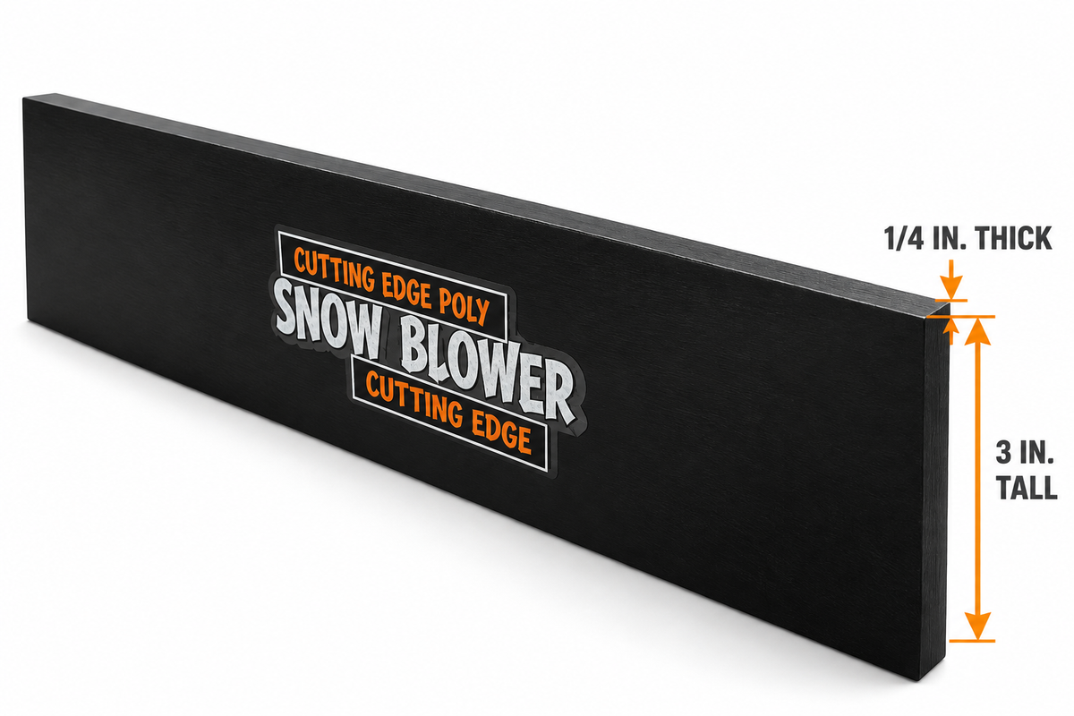 Snow Blower Poly Cutting Edge